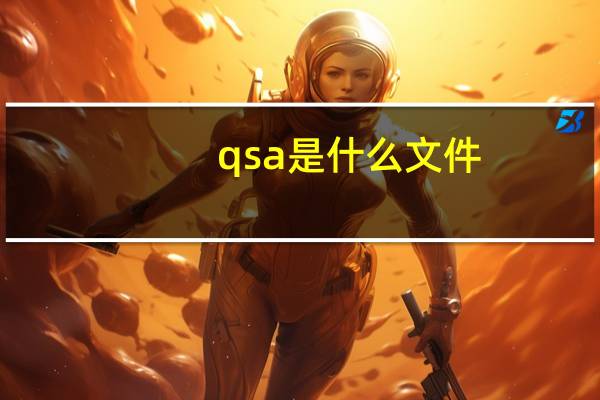 qsa是什么文件
