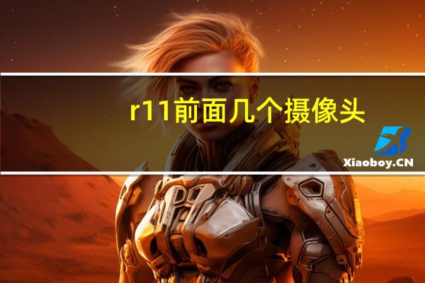 r11前面几个摄像头