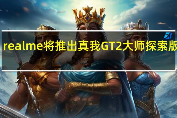 realme将推出真我GT2大师探索版手机