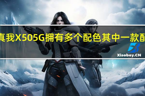 realme真我X50 5G拥有多个配色其中一款配色命名为极地