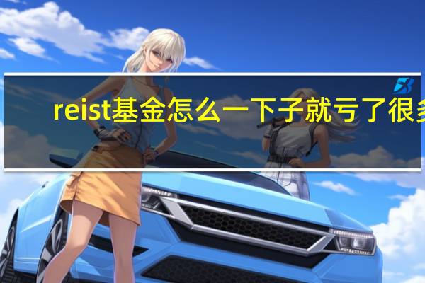 reist基金怎么一下子就亏了很多（reist基金怎么购买）
