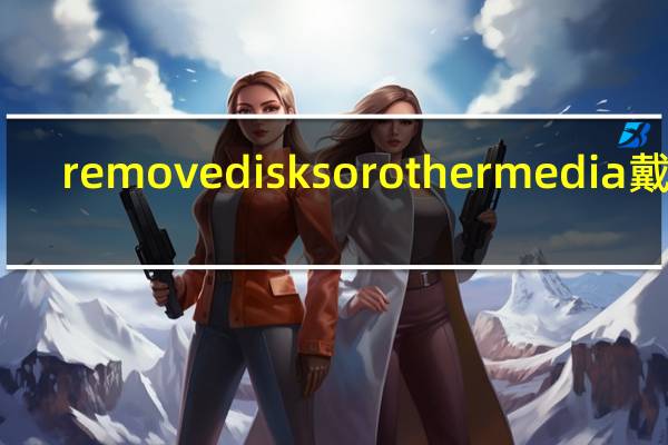 remove disks or other media戴尔（remove disks or other media）