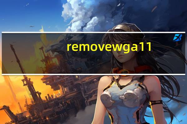 removewga 1 1