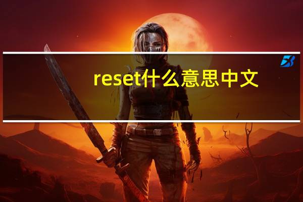 reset什么意思中文（reset什么意思）