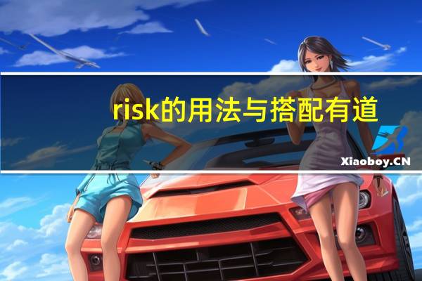 risk的用法与搭配 有道