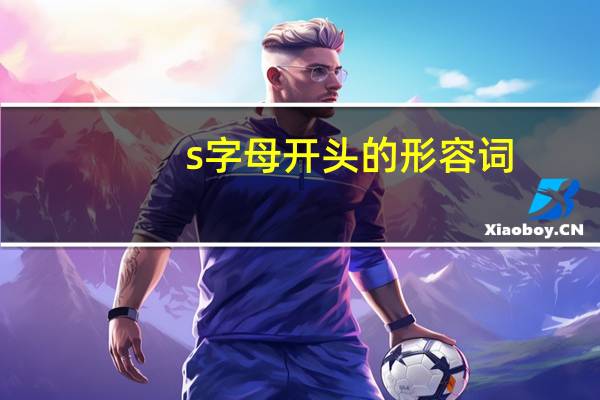 s字母开头的形容词