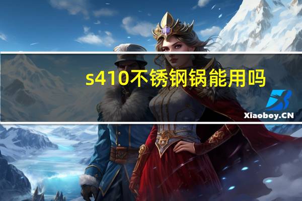 s410不锈钢锅能用吗