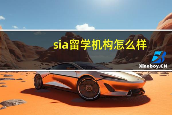 sia留学机构怎么样