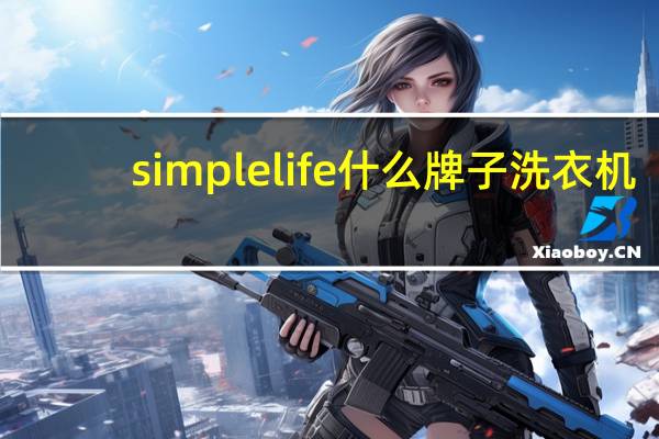 simplelife什么牌子洗衣机