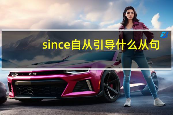 since自从引导什么从句