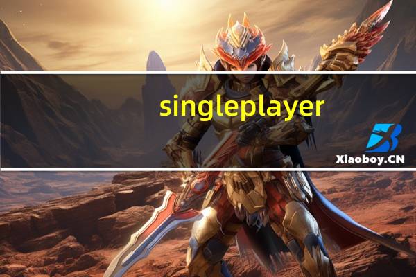 singleplayer（single）