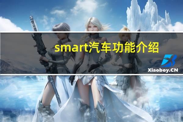 smart汽车功能介绍