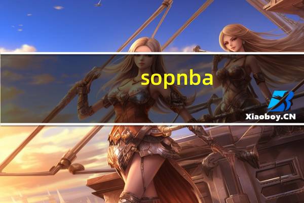 sopnba（关于sopnba的介绍）