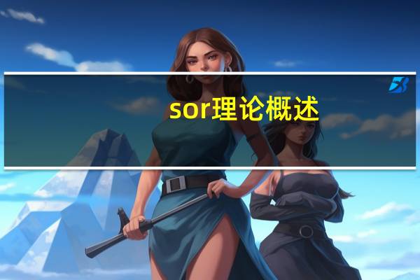 sor理论概述