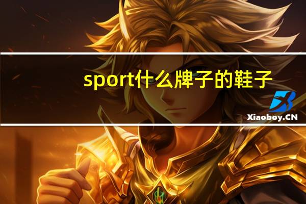 sport什么牌子的鞋子