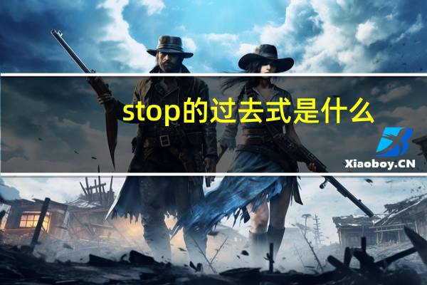 stop的过去式是什么