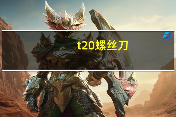 t20螺丝刀（t2080）
