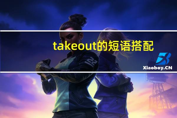 takeout的短语搭配