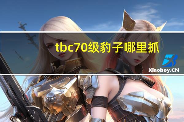 tbc70级豹子哪里抓
