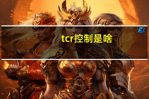 tcr控制是啥