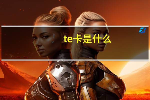 te卡是什么