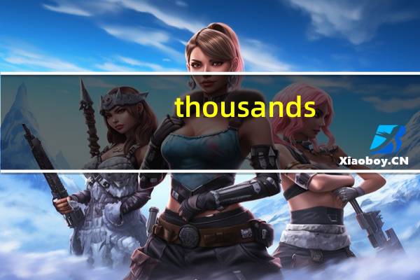 thousands