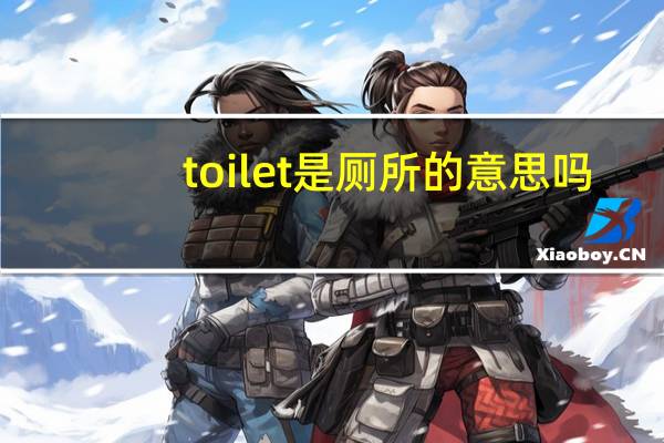 toilet是厕所的意思吗？