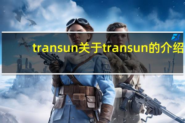 transun 关于transun的介绍