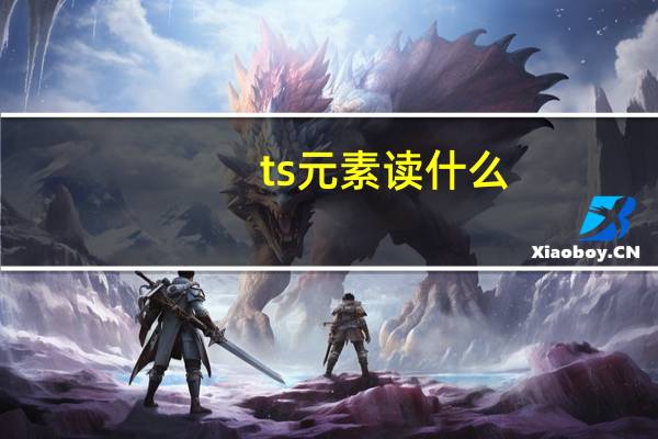 ts元素读什么