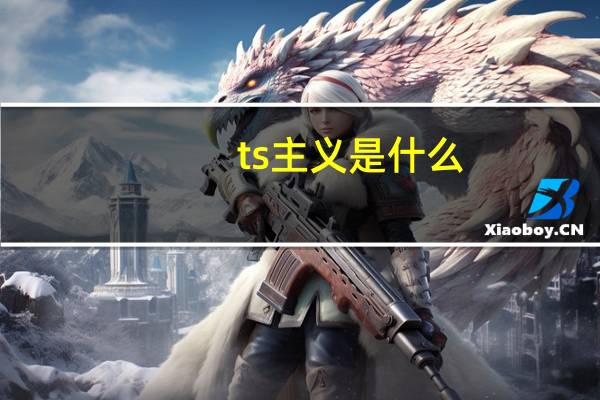 ts主义是什么