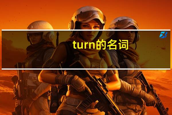 turn的名词