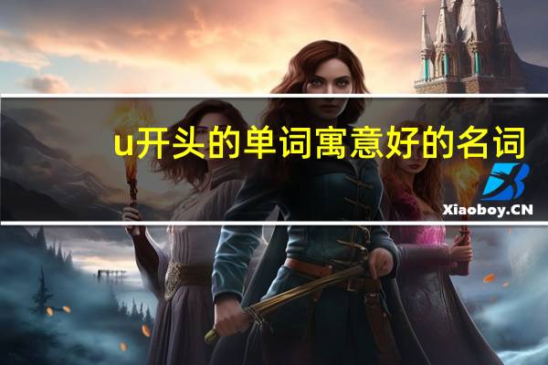 u开头的单词寓意好的名词