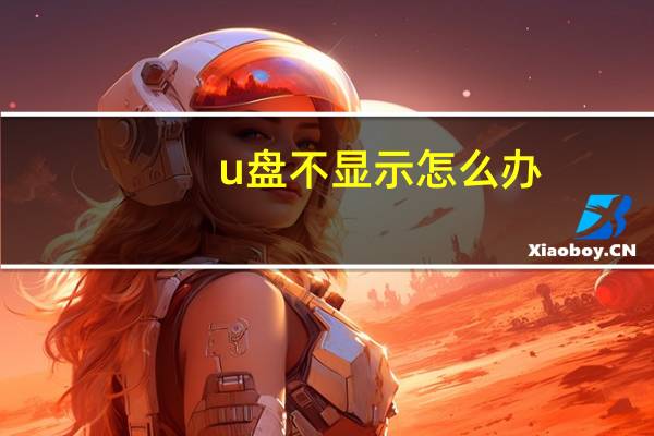 u盘不显示怎么办(u盘不显示)