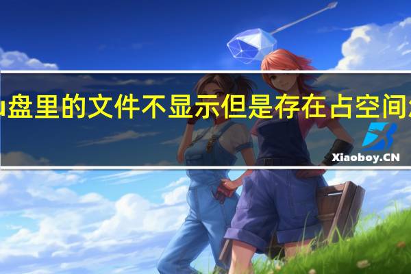 u盘里的文件不显示但是存在占空间怎么办