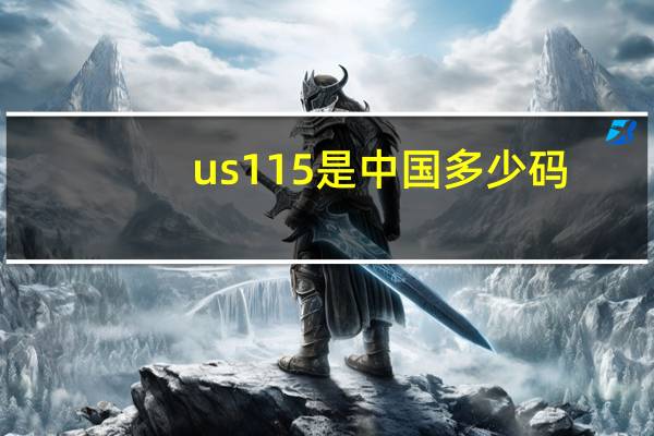 us115是中国多少码