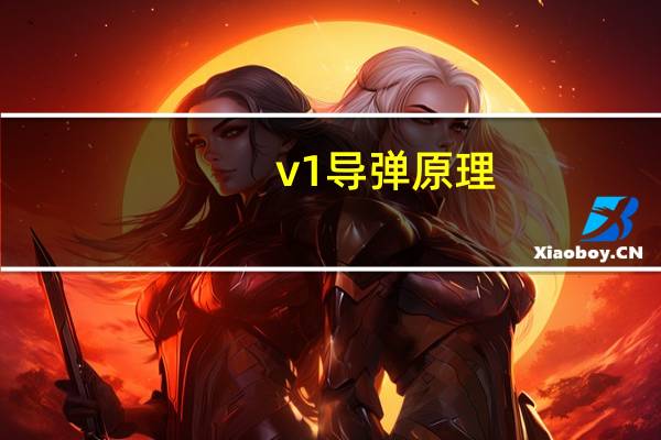 v1导弹原理(VX导弹简介)