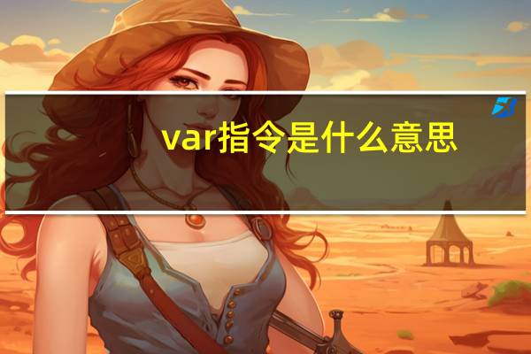 var指令是什么意思