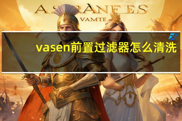 vasen前置过滤器怎么清洗