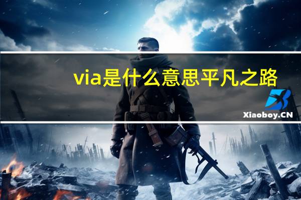 via是什么意思平凡之路