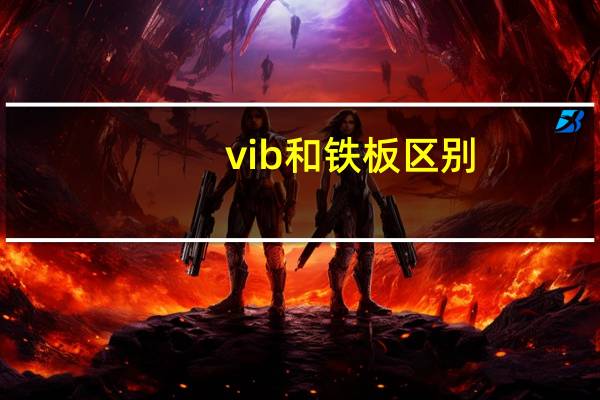 vib和铁板区别