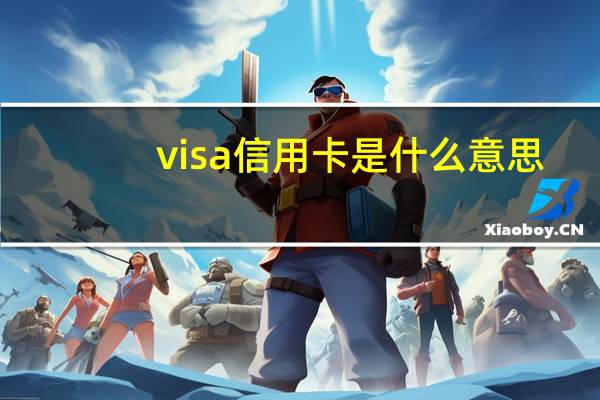 visa信用卡是什么意思