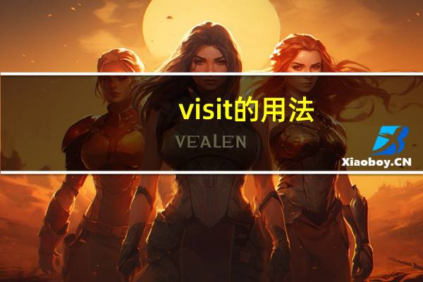 visit的用法