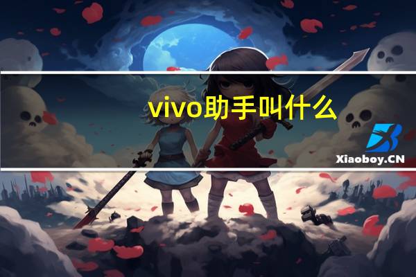 vivo助手叫什么