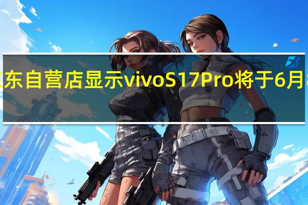 vivo京东自营店显示vivoS17Pro将于6月8日正式发售