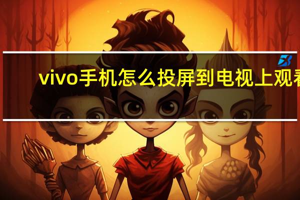 vivo手机怎么投屏到电视上观看(vivo手机怎么投屏到电视上)