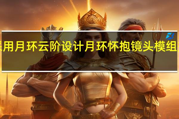 vivoX100采用月环云阶设计月环怀抱镜头模组交相辉映时尚精致