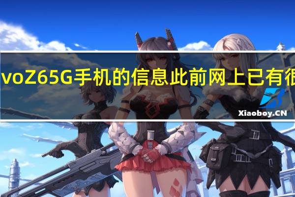 vivoZ65G手机的信息此前网上已有很多传闻