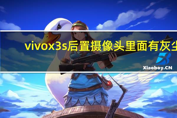 vivo x3s后置摄像头里面有灰尘（vivo x3s）