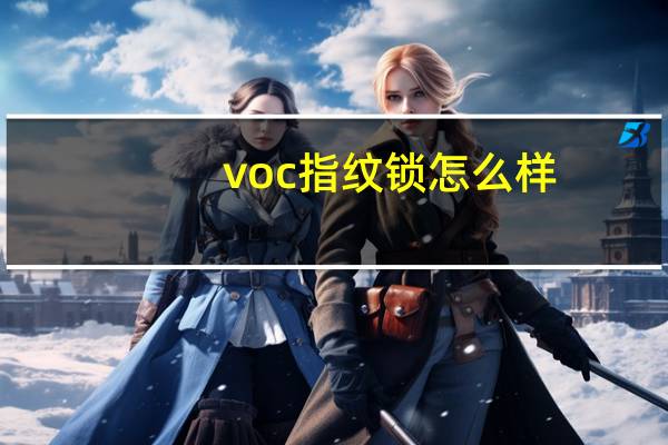voc指纹锁怎么样