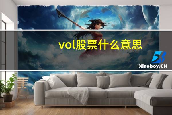 vol股票什么意思